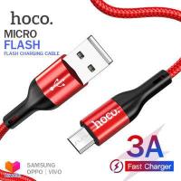 ราคา Hoco X2 Max สายชาร์จ Micro USB ชาร์จเร็ว 3A สายแบบถัก สำหรับ Samsung OPPO Huawei Vivo ถ่ายโอนข้อมูลได้ ยาว 1 3 เมตร Flash Charging Data Cable (5276740747)