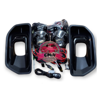 ราคา ไฟตัดหมอก LED FORD RANGER NEXT GEN 2022 2023 หน้ากากดำ ขอบโครเมี่ยม (17321472856)