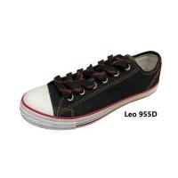 ราคา รองเท้าผ้าใบลีโอ Leo 955 รองเท้าผ้าใบแฟชั่น สีดำ ยีนส์แทน ขี้ม้า ดำหมี่แดง ยีนส์ทรงยักษ์ ยีนส์ขี้ม้า รุ่น 955D รองเท้าผู้ชาย ทรงคอนเวิส (12583584365)