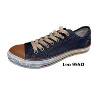 ราคา รองเท้าผ้าใบลีโอ Leo 955 รองเท้าผ้าใบแฟชั่น สีดำ ยีนส์แทน ขี้ม้า ดำหมี่แดง ยีนส์ทรงยักษ์ ยีนส์ขี้ม้า รุ่น 955D รองเท้าผู้ชาย ทรงคอนเวิส (12583584329)