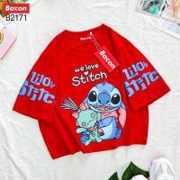 ราคา เสื้อครอปสตีสสีหวาน น่ารักๆๆ ตัวละ 100 บาท เสื้อยืด เสื้อแฟชั่นผญ2022 (9425412862)