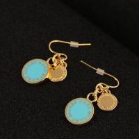 ราคา Burch MARC BY MARC JACOBS มีหูแขวนเคลือบตะขอเกี่ยวหูของขวัญต่างหูเคลือบเงาผู้หญิง (18982230189)