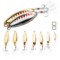 ราคา 2 Color Mixed Vib Micro Spoon Lure Metal Jig Feather Hook เหยื่อตกปลาช่อน เหยื่อปลอม เหยื่อปลอมตกปลา อุปกรณ์ตกปลา รอกตีเหยื่อปลอม เหยื่อปลา เหยือตกปลา ตกปลา เหยื่อตกปลานิล เหยื่อตกปลา (1307756874)