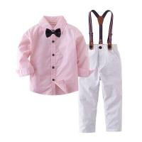 ราคา เอี๊ยมกางเกงคลิปโบว์ผูกชุดสายรัดแสดงเสื้อผ้าเด็กผู้ชาย ชุดแขนยาว ชุดหล่อเด็กผู้ชาย ร้านBy IDDY พร้อมส่ง D68 (15365112029)