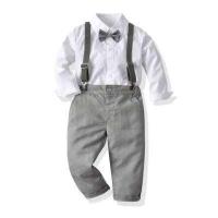 ราคา เอี๊ยมกางเกงคลิปโบว์ผูกชุดสายรัดแสดงเสื้อผ้าเด็กผู้ชาย ชุดแขนยาว ชุดหล่อเด็กผู้ชาย ร้านBy IDDY พร้อมส่ง D68 (15365112014)