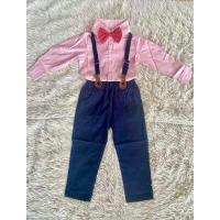 ราคา เอี๊ยมกางเกงคลิปโบว์ผูกชุดสายรัดแสดงเสื้อผ้าเด็กผู้ชาย ชุดแขนยาว ชุดหล่อเด็กผู้ชาย ร้านBy IDDY พร้อมส่ง D68 (17729556459)