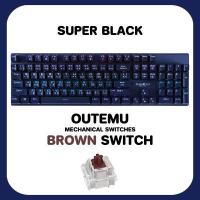 ราคา Tsunami MK 02 คีย์บอร์ดเกมมิ่ง ปุ่ม Outemu Mechanical Switch 104 KEYS ไฟ RGB รับประกันสินค้า 2 ปี (12709437891)