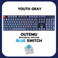 ราคา Tsunami MK 02 คีย์บอร์ดเกมมิ่ง ปุ่ม Outemu Mechanical Switch 104 KEYS ไฟ RGB รับประกันสินค้า 2 ปี (12709437895)