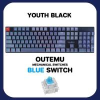ราคา Tsunami MK 02 คีย์บอร์ดเกมมิ่ง ปุ่ม Outemu Mechanical Switch 104 KEYS ไฟ RGB รับประกันสินค้า 2 ปี (12709437898)