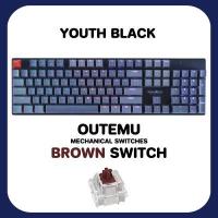 ราคา Tsunami MK 02 คีย์บอร์ดเกมมิ่ง ปุ่ม Outemu Mechanical Switch 104 KEYS ไฟ RGB รับประกันสินค้า 2 ปี (12709437897)