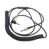 ราคา สายไมโครโฟน Spring Audio Cable Cord Line for Marshall Major II 2 Monitor Bluetooth Headphone (1341522622)