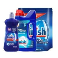 ราคา จัดส่งทันที ราคาพิเศษ Finish SET Salt Rinse Aid Powder ชุดรวมน้ำยาเครื่องล้างจาน สำหรับเครื่องล้างจาน สะอาดสุดๆ (18349251584)