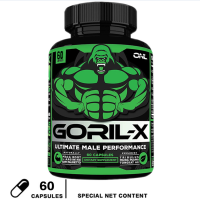 ราคา GORIL X Ultimate 6 In 1 Men s Testosterone Booster รองรับความอดทนและพลังงาน 60 120 แคปซูล (19253884159)