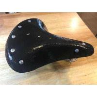 ราคา เบาะหนัง จักรยานโบราณ สีน้ำตาลแดง (17239594367)