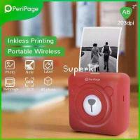 ราคา Peripage Paperang เครื่องปริ้นพกพา Peripage A6 เครื่องปริ้นหมี เครื่องปริ้นแม่ค้าออนไลน์ เครื่องปริ้น แถม สติ๊กเกอร์ 6ม้วน แถม เคส (11010686205)