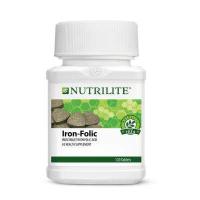 ราคา Amway NUTRILITE Iron Folic 120 tab แอมเวย์ นิวทริไนท์ สปิแนช พลัส ผักโขม (9233721184)