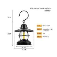 ราคา อูฐมงกุฎกลางแจ้งย้อนยุคตั้งแคมป์โคมไฟตั้งแคมป์ไฟแบบพกพา L ED โคมไฟฉุกเฉิน (16569148186)