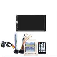 ราคา 2 Din 7 นิ้ว HD รถวิทยุ 7012B เครื่องเสียงรถยนต์ Bluetooth FM MP5 เครื่องเล่นมัลติมีเดียหน้าจอสัมผัส USB Bluetooth DVD รถวิทยุ TF Cassette พร้อมกล้องสำรอง (16510768752)