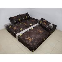 ราคา ชุดผ้าปูที่นอน ผ้าห่มนวม 6ฟุต 5ฟุต 3 5ฟุต ลายหลุยส์ ครบชุด5 6ชิ้น มีเก็บปลายทาง (10591482760)