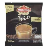 ราคา 1 ห่อ มอคโคน่า ทรีโอ กาแฟ3in1 24 ซอง ขนาด18 กรัม แบบชง 120 กรัม 80กรัม Moccona Trio Espresso Rich Smooth Gold Classic (17526019955)