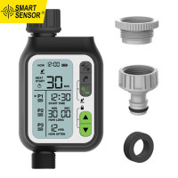 ราคา Smart Sensor เครื่องควบคุมการจ่ายน้ำอิเล็กทรอนิกส์ เครื่องตั้งเวลารดน้ำต้นไม้อัตโนมัติพร้อมหน้าจอ LCD ขนาดใหญ่เครื่องควบคุมสปริงเกอร์กันน้ำ3โปรแกรมตั้งเตาไฟฟ้าอ่อนเซ็นเซอร์กันฝนล็อ (7815936365)