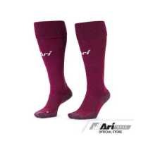 ราคา ARI ELITE FOOTBALL LONG SOCKS BURGANDY WHITE ถุงเท้ายาว อาริ อีลิท สีม่วง (16028012148)