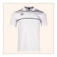 ราคา EGO SPORT EG5134 เสื้อฟุตบอลคอวีปกตัดต่อแขนสั้น สีขาว (6675292433)
