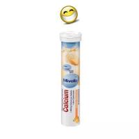 ราคา วิตามินเม็ดฟู่ Mivolis สูตรสีขาว แคลเซียม Calcium รสส้ม วิตามิน เม็ดฟู่ จากเยอรมัน (708700490)
