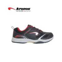 ราคา Kronos Badminton Shoe Black Red KFM 4 19320B (7166528939)