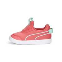 ราคา PUMA KIDS รองเท้าเด็กเล็ก Courtflex v2 Slip On Babies Trainers สีชมพู FTW 37485914 (19905856760)