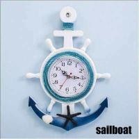 ราคา นาฬิกาแขวนรูปสมอเรือสําหรับตกแต่งห้องนอน 1 ชิ้น (19154587946)