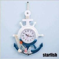 ราคา นาฬิกาแขวนรูปสมอเรือสําหรับตกแต่งห้องนอน 1 ชิ้น (19154587945)