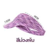 ราคา หมวกวิ่ง หมวกออกกำลังกาย แบบเปิดหัว กันแดด ซับเหงื่อได้อย่างดี (16237519343)