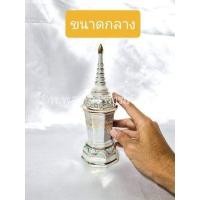 ราคา โกศลายไทย มุกทอง ทรงเหลี่ยม ทรงกลม โกศ ใส่อัฐิ มีให้เลือก 3 ขนาด (10611437629)