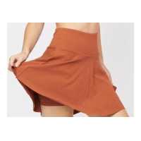 ราคา Peaches active Luxeflex Sculpted Skirt Morocco กระโปรงสั้นสีส้มอิฐ กางเกงซับใน กระโปรงออกกำลังกาย กระโปรงกีฬา เสื้อผ้ากีฬา (16827542905)