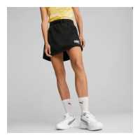 ราคา PUMA BASICS กระโปรงวอร์มผู้หญิง Summer Splash 5 นิ้ว สีดำ APP 67710801 (19298741407)