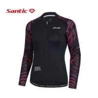 ราคา Santic เสื้อปั่นจักรยานสำหรับผู้หญิงมาใหม่ล่าสุดแขนยาวเสื้อเจอร์ซีย์สำหรับปั่นจักรยานระบายอากาศได้ดีจักรยานเสือภูเขาเสื้อกีฬาเสื้อปั่นจักรยานสำหรับผู้หญิง KL2C01142H (14075944868)