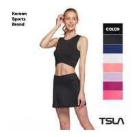 ราคา TSLA Women s Athletic Skorts Lightweight Active Tennis Skirts Workout Running Golf Skirt with Pockets Built in Shorts I กระโปรงผู้หญิง I กางเกงกระโปรง I กระโปรงเทนนิส I กระโปรงแฟชั่น ญ TM FBK21 (17165