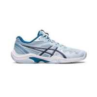 ราคา Asics รองเท้าแบดมินตันผู้หญิง Gel Blade 8 Sky Indigo Blue 1072A072 405 (19532506478)