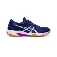 ราคา Asics รองเท้าแบดมินตันผู้หญิง Gel Rocket 10 Dive Blue Soft Sky 1072A056 405 (16079190055)