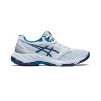 ราคา Asics รองเท้าวอลเลย์บอลผู้หญิง Netburner Ballistic FF 3 Sky Indigo Blue 1052A069 402 (19284904828)