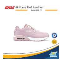 ราคา Baoji Collection รองเท้าผ้าใบ รองเท้ากีฬา รองเท้าวิ่ง สำหรับผู้หญิง บาโอจิ W Air Max Pref Leather BJW322 1680 (16451105920)