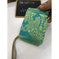 ราคา ใหม่ กระเป๋าใส่เหรียญ พิมลายช้าง ลายไทย กระเป๋าสตางค์ใบเล็ก ของฝาก ของที่ระลึก ของชำร่วยงานมงคล พร้อมส่ง (19361368917)