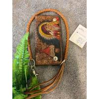 ราคา กระเป๋าหนังผู้ชายสายกระเป๋าสตางค์ใบยาวหนังแกะลายสไตล์วินเทจ (16354427044)