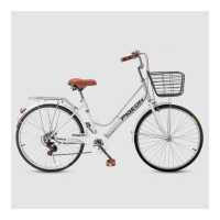 ราคา Huieson bike ยางทนทานผู้หญิง24นิ้ว26นิ้ววินเทจเบาผู้ชาย จักรยานนักเรียนผู้ใหญ่ (19989222575)