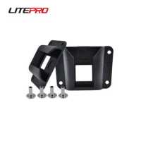 ราคา Litepro กระเป๋าหน้าหมูขนาดเล็กติดคอนข้างสำหรับจักรยาน กระเป๋าใส่ของแบบติดพลาสติกพร้อมสกรูสำหรับจักรยาน Brompton (19552929129)
