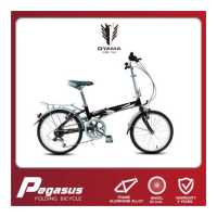 ราคา จักรยานพับ OYAMA PEGASUS ขนาด 20 นิ้ว เกียร์ shimano 6 speed จักรยาน พกพา พับได้ วัสดุ อัลลอย น้ำหนักเบา (4715918668)