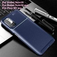 ราคา สำหรับ XIAOMI Redmi Note10 4G 5G Note10 Pro Mi Poco M3 Pro 5G กรณีคาร์บอนไฟเบอร์ซิลิโคนกันกระแทกเคสโทรศัพท์สำหรับ Redmi หมายเหตุ10 Note10pro Mi Poco M3pro Matte Soft เคส Tpu (9365273333)