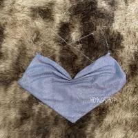 ราคา HONGSHOP เสื้อกลิตเตอร์วิงค์ๆ เสื้อกำมะหยี่ สายโซ่ โชว์หลัง แซ่บสุด (15059610061)