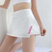 ราคา Huieson กระโปรงกางเกงเทนนิสป้องกันการเดินเล่นกีฬากระโปรงสั้นแยกชิ้นกระโปรงออกกำลังกายผู้หญิง ผ้าคลุมโยคะเสื้อคลุมวิ่งสะโพก (19719667382)